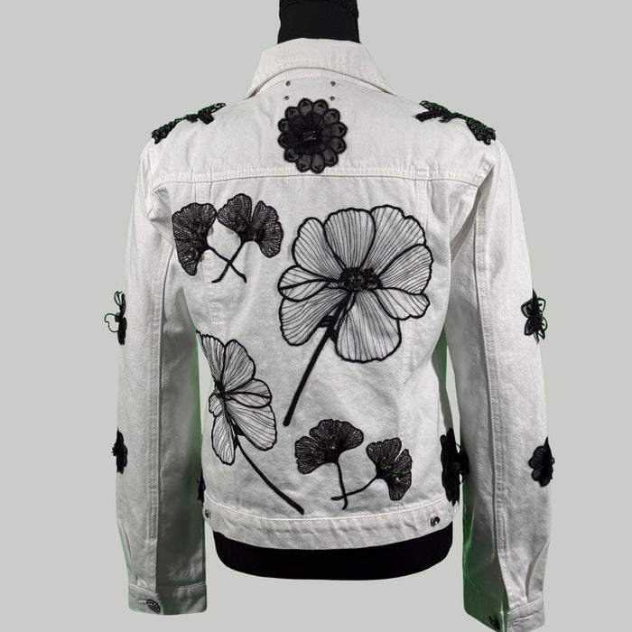 White Denim Jacket
