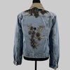 Denim Jacket with beaded embroidery